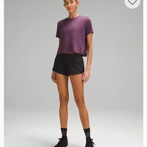 lululemon athletica Women's Midnight Black Athletic Shorts